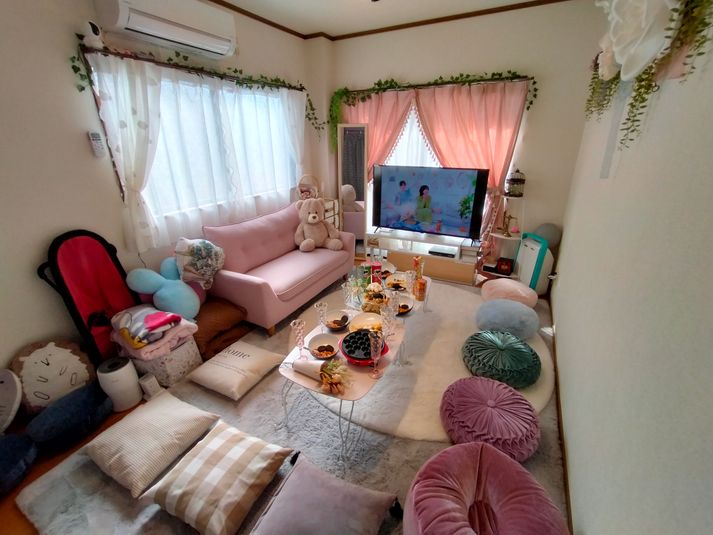 ハロウィン🎃2面採光✨ママ会👶優しい日差し💗癒し系スペース - パーティ・誕生日会【コンビニ0分】オオノビル305「ロココ川口」