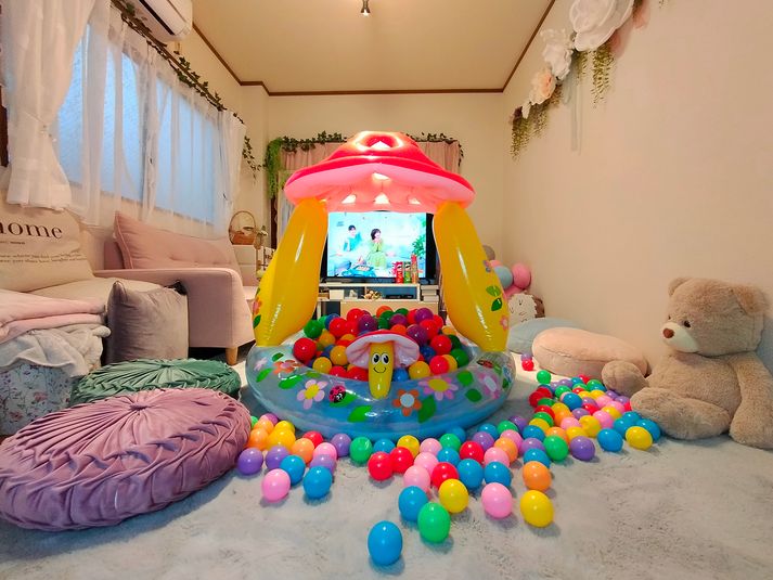 ハロウィン🎃2面採光✨ママ会👶優しい日差し💗癒し系スペース - パーティ・誕生日会【コンビニ0分】オオノビル305「ロココ川口」