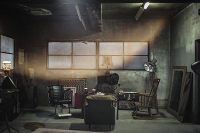 窓から入る自然光は一期一会、唯一無二の世界感を作り出します。 - GUSSA STUDIO & GALLERY 「A+B」studioの室内の写真