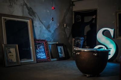 １階のスタジオとは鉄階段で繋がっています。 - GUSSA STUDIO & GALLERY 「A+B」studioの室内の写真