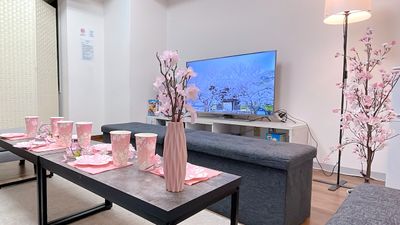 お花見　2024
#レンタルスペースお花見2024
※紙コップや紙皿はございません - Colormell（カラメル）六本木2号店 パーティ・撮影・会議・その他の室内の写真