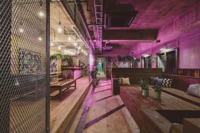 YANBARU HOSTELの室内の写真