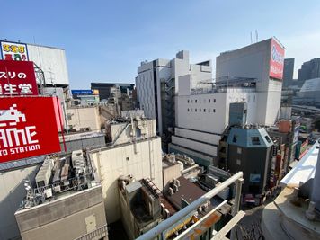 歌舞伎町ビル屋上 撮影スペースの室内の写真