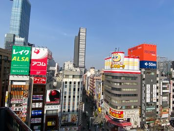 歌舞伎町ビル屋上 撮影スペースの室内の写真