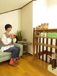 待合スペース - 薬膳茶と温活セラピーサロンOHANA OHANA都立大学駅レンタルサロンのその他の写真