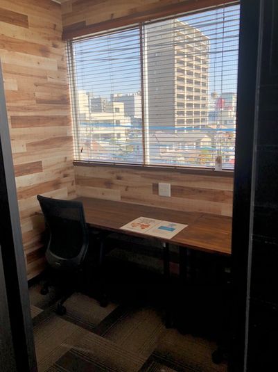 4010号室：時間貸：鍵付個室禁煙ブース【角部屋】 - 首都圏NSプラザin前橋