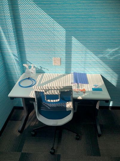 2060号室：時間貸：禁煙鍵付個室ブース【角部屋】 - 首都圏NSプラザin前橋