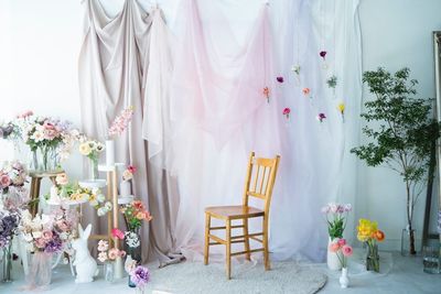 花を用いた撮影セット - フォトスタジオ / ブライダルサロン RiCherie フォトスタジオ RiCherie（リシェリー） / 撮影スタジオの室内の写真