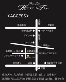 アクセスマップ - MELODIA Tokyo ライブハウス MELODIA Tokyoのその他の写真