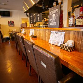カウンター - 【大阪・箕面市】鉄板 Family Dining こころ レンタルスペース（ママ会・オフ会・習い事・教室など）の室内の写真