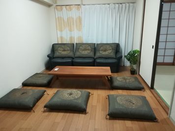 リビングルーム
 - レンタルスペース神奈川 キッチン付きレンタルスペース神奈川の室内の写真
