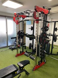LOKI&ARES GYMの室内の写真