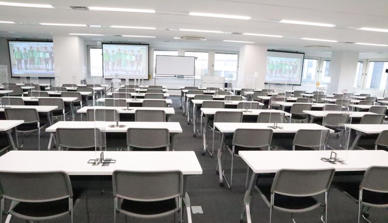 9階/136名着席/貸し会議室 - 防災士研修センター＜九段下研修ルーム＞