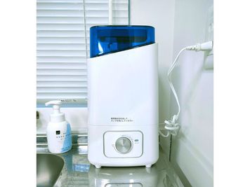 加湿器 - パーソナルレンタルスタジオ モエギ市ヶ谷/Moegi市ヶ谷 大学オフィス街近スタジオ♪ヨガピラティスダンス練習レッスンに最適の設備の写真