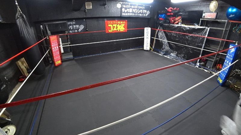 新宿スポーツジム レンタルスタジオ　キックボクシングジムの室内の写真
