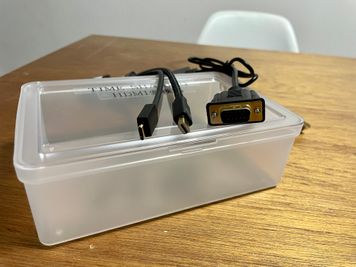 【VGA、タイプC、ThunderboltのHDMI変換機もご用意しております】 - 【閉店】TIME SHARING 新宿南口 GSハイム 【閉店】503の設備の写真