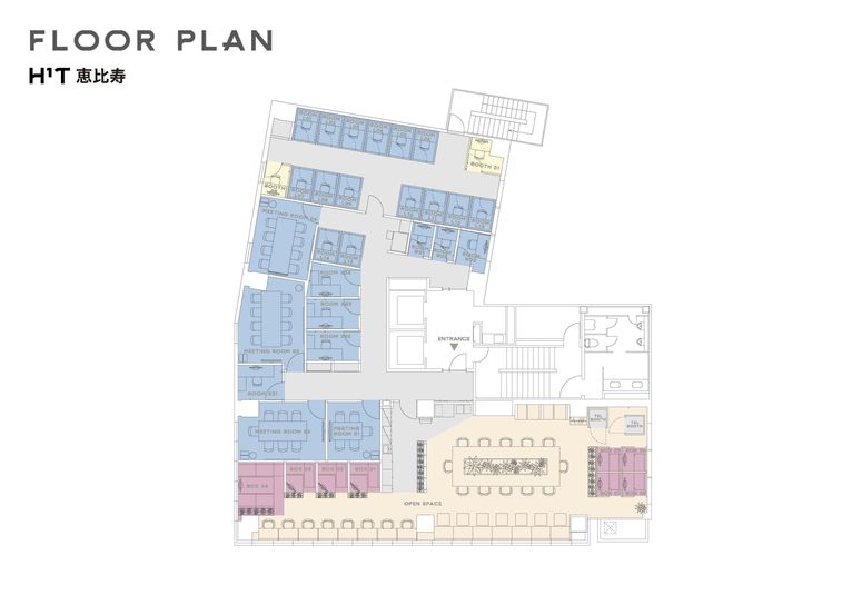 ROOM L 05 - H¹T恵比寿（サテライト型シェアオフィス）