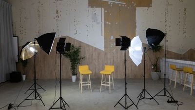 撮影利用イメージ（撮影用機材の貸出可能） - 372_Spacemarket-Lounge イベントスペースの室内の写真
