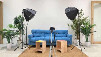 ソファースペースでは、より映える写真・動画を撮影することが可能です。 - 372_Spacemarket-Lounge イベントスペースの室内の写真