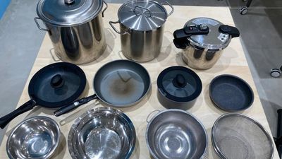 調理器具：鍋、圧力鍋、フライパン、ステンレス製ボウル、ざる - 372_Spacemarket-Lounge イベントスペースの室内の写真