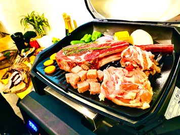 大好評の持込BBQ！コンロのレンタルあります！ - 渋谷ガーデンホールの室内の写真