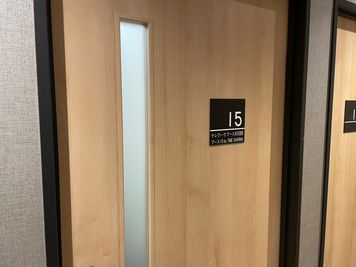 【ご予約いただいたブースをお探しください。】 - 【閉店】テレワークブース水天宮前 【閉店】ブース15の室内の写真