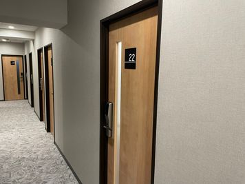 【ご予約いただいたブースをお探しください。】 - 【閉店】テレワークブース門前仲町 協和ビル 【閉店】ブース22の室内の写真