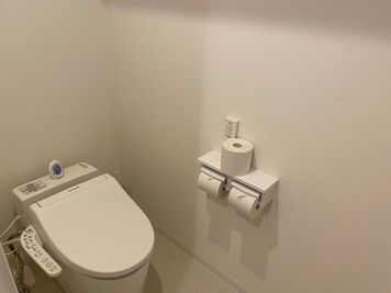 【女性トイレ（個室×1）】 - テレワークブース門前仲町 協和ビル ブース25の室内の写真
