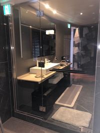 母屋洗面 - 定山渓椿 椿邸・TSUBAKI-Teiの室内の写真