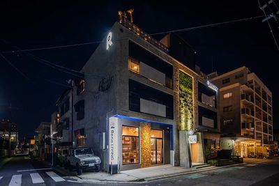 建物外観写真（夜） - R-BLDG １F CAFE R-BLDG１F CAFE　大橋駅徒歩10分！CAFE貸切の外観の写真