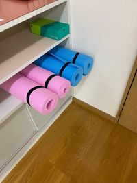 ヨガマット×4 - Wise space　長岡 レンタルスタジオ・鏡張り＆マット有◆Wise space 802の設備の写真