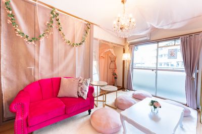 🌸天満パーティ向けレンタルスペース🌸 可愛いレンタルスペースTHE ROOM天満の室内の写真