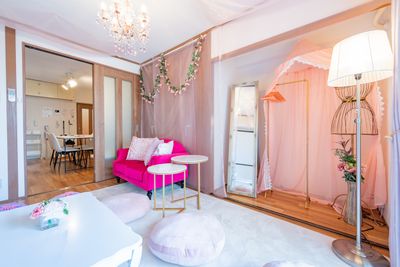 🌸天満パーティ向けレンタルスペース🌸 可愛いレンタルスペースTHE ROOM天満の室内の写真