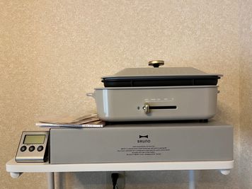 BRUNOは”プレート・たこ焼き器・鍋”の３種類ございます🐙 - レンタルスペース「edel町田」 【edel町田】レンタルスペースの設備の写真