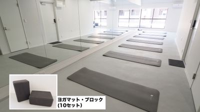 レッスンに最適 - 綱島駅徒歩1分【80㎡の広々レンタルスタジオ】 横浜ダンススタジオMOSH PIT綱島店の室内の写真