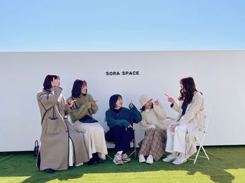 SORA SPACE ホテルイマジン京都の屋上 ＜SORA SPACE ＞ホテルイマジン京都ルーフトップの室内の写真