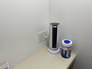 【2ndBase_大手町】 完全個室ブース（定員１名）の設備の写真