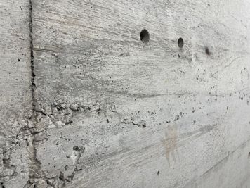 築20年以上経過した自然なコンクリ打ちっぱなし壁です。 - 《RIVERLD池袋スタジオ》の室内の写真