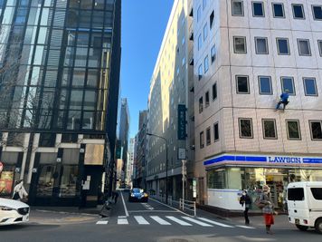 ローソンさんの隣のビルです。
 - ウィズスクエア・GLOXIA銀座店 Room 2の室内の写真