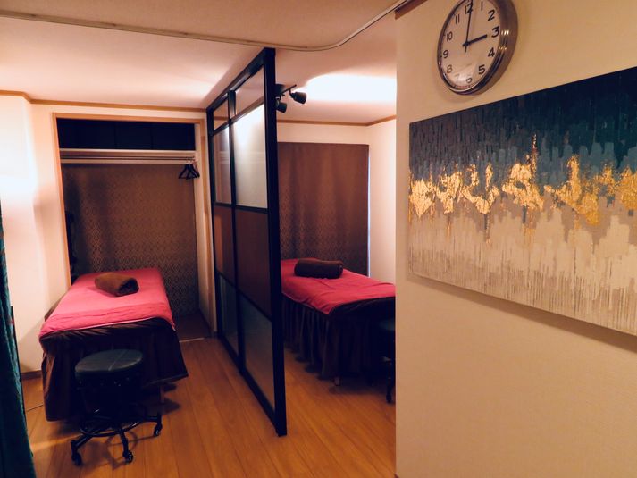 2ベット/シャワーなし/レンタルサロン - La vie en rose  田町店〈レンタルサロン〉