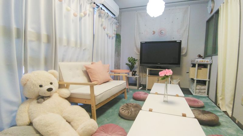 ティディベア＆ふわふわラグのくつろぎスペース - ベア並木坂