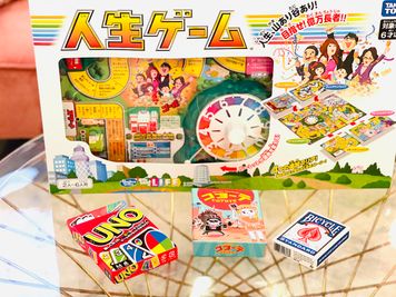 ボードゲーム等でお楽しみください☺ - Share＋Parfait三ノ宮 キッチン付レンタルスペースの設備の写真