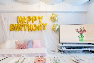 Lu・an 平日お得🤍栄駅すぐ❣️大人数OK🥰大型モニターで推し活♡の室内の写真