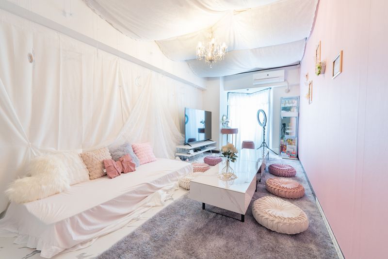 平日お得🤍栄駅すぐ❣️大人数OK🥰大型モニターで推し活♡ - Lu・an