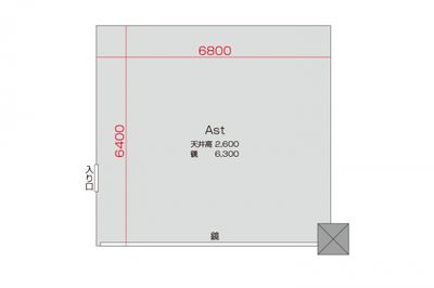 心斎橋 レンタルスタジオ　STUDIO BUZZ  Astの室内の写真
