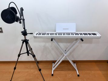 マイク・電子ピアノ有り - 【防音】レンタルスタジオ阿佐ヶ谷 レンタルスタジオOLI　阿佐ヶ谷の設備の写真
