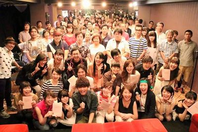 【ライブスペース】として使用の場合、最大120人の収容が可能(コロナ前の実績)
※舞台上から客席を写した写真。 - 三鷹RIスタジオ 三鷹RI劇場(アールアイ)※旧三鷹RIスタジオの室内の写真