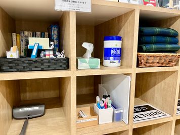 ご自由にご利用ください（無料） - ベンチャーデスク銀座６ 貸し会議室.Gの設備の写真