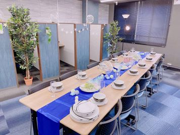 《VILLENTBiz神戸元町》 《24名 キッチン付会議室》最大39名 /レイアウト自由の室内の写真