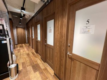 いいオフィス五反田駅前 【五反田駅直結】1名個室（ブース8）の室内の写真
